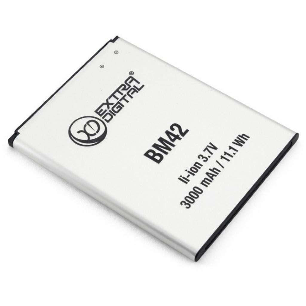 Акумуляторна батарея Extradigital Xiaomi Redmi Note 1 (BM42) 3000 mAh (BMX6440) - зображення 3