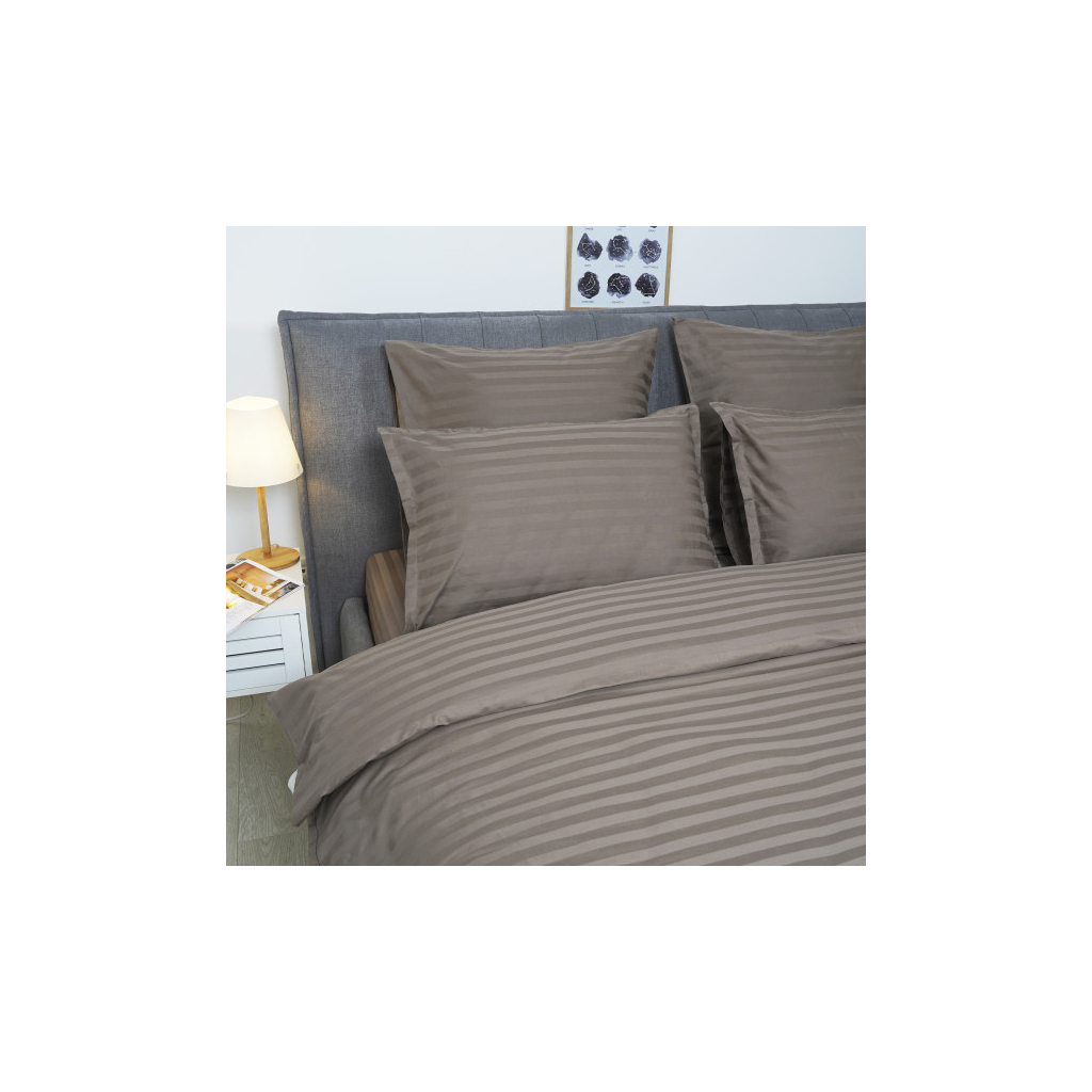 Постільна білизна Tiare 93 Сатин Страйп Кольоровий двоспальний (93_Stripe_dv) - зображення 3