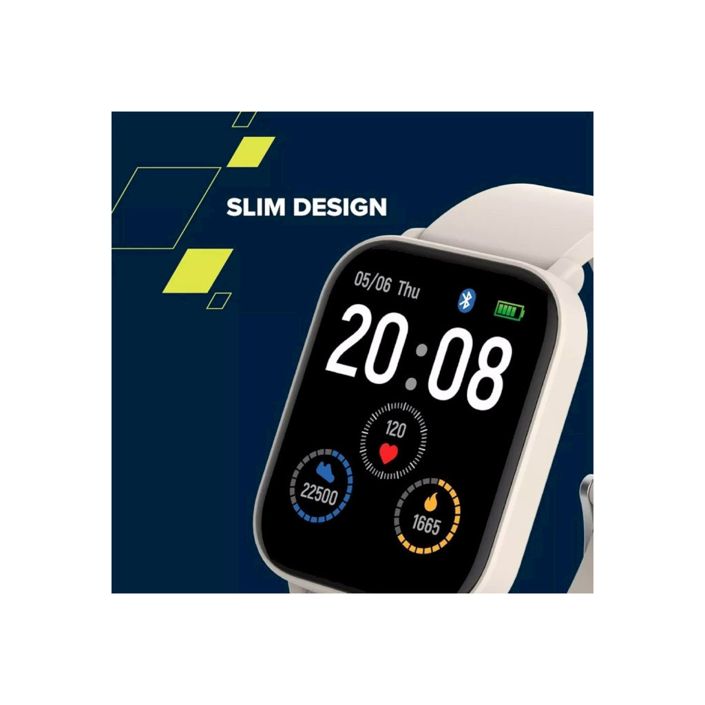 Смарт-годинник Canyon Easy SW-54 Beige (CNS-SW54WB) - зображення 5