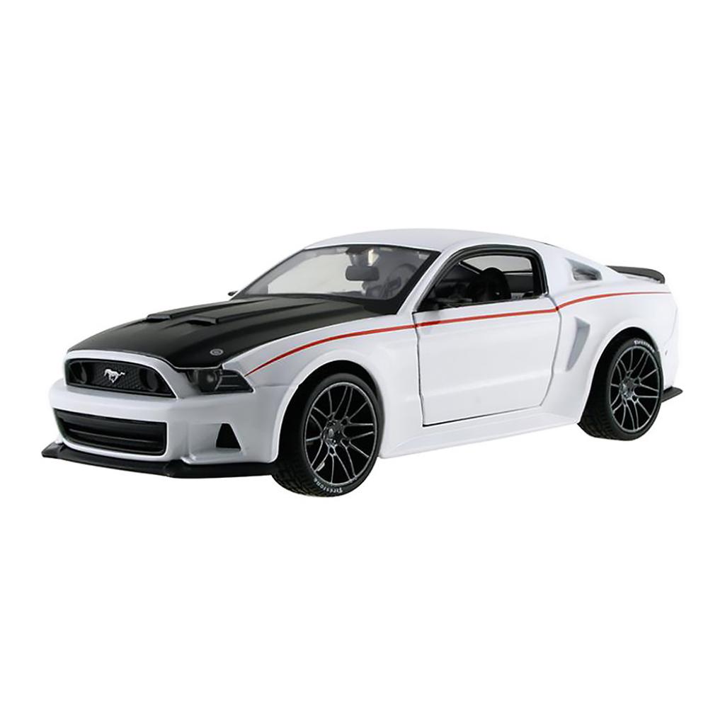 Машина Maisto 2014 Ford Mustang Street Racer білий (1:24) (31506 white) - зображення 1