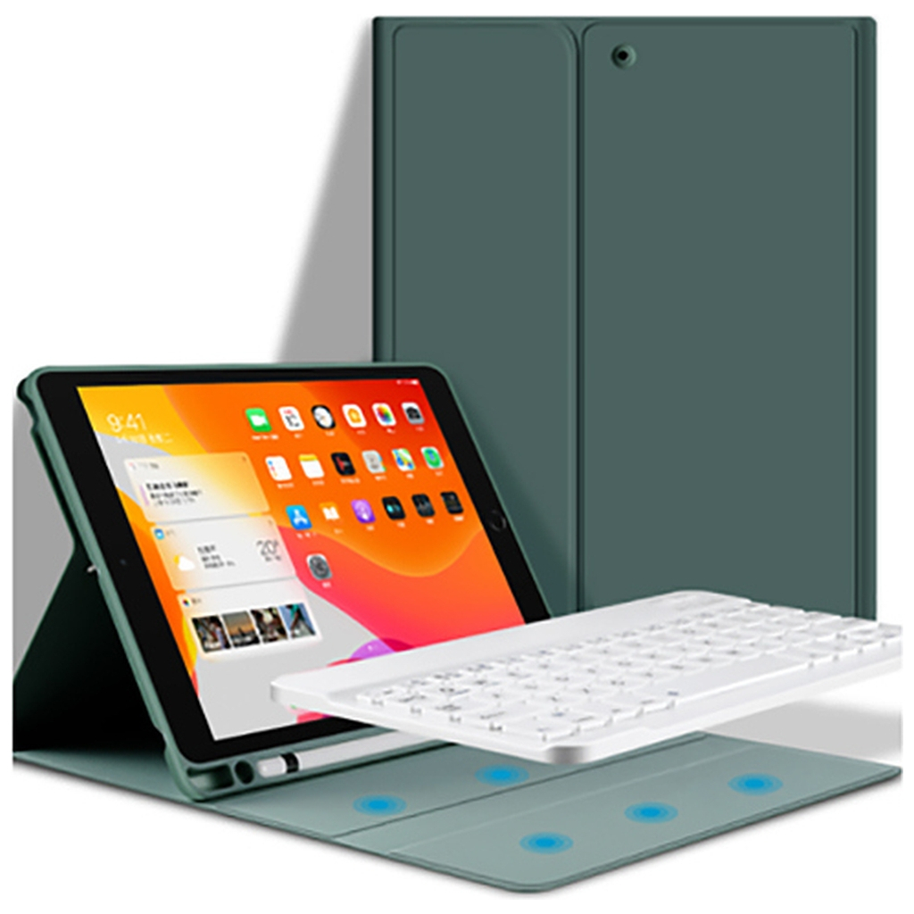 Чохол до планшета BeCover with keyboard Apple iPad Air 13" M2/M3 (2024/2025) Dark Green (711455) - зображення 2