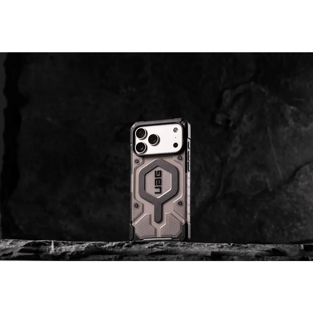 Чохол до мобільного телефона UAG Pathfinder Clear MagSafe iPhone 17 Pro Max Ice/Silver (114552114333) - зображення 11