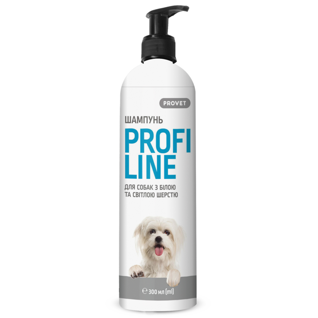 Шампунь для тварин ProVET Профілайн для собак з білою та світлою шерстю 300 мл (4823082422043) - зображення 1