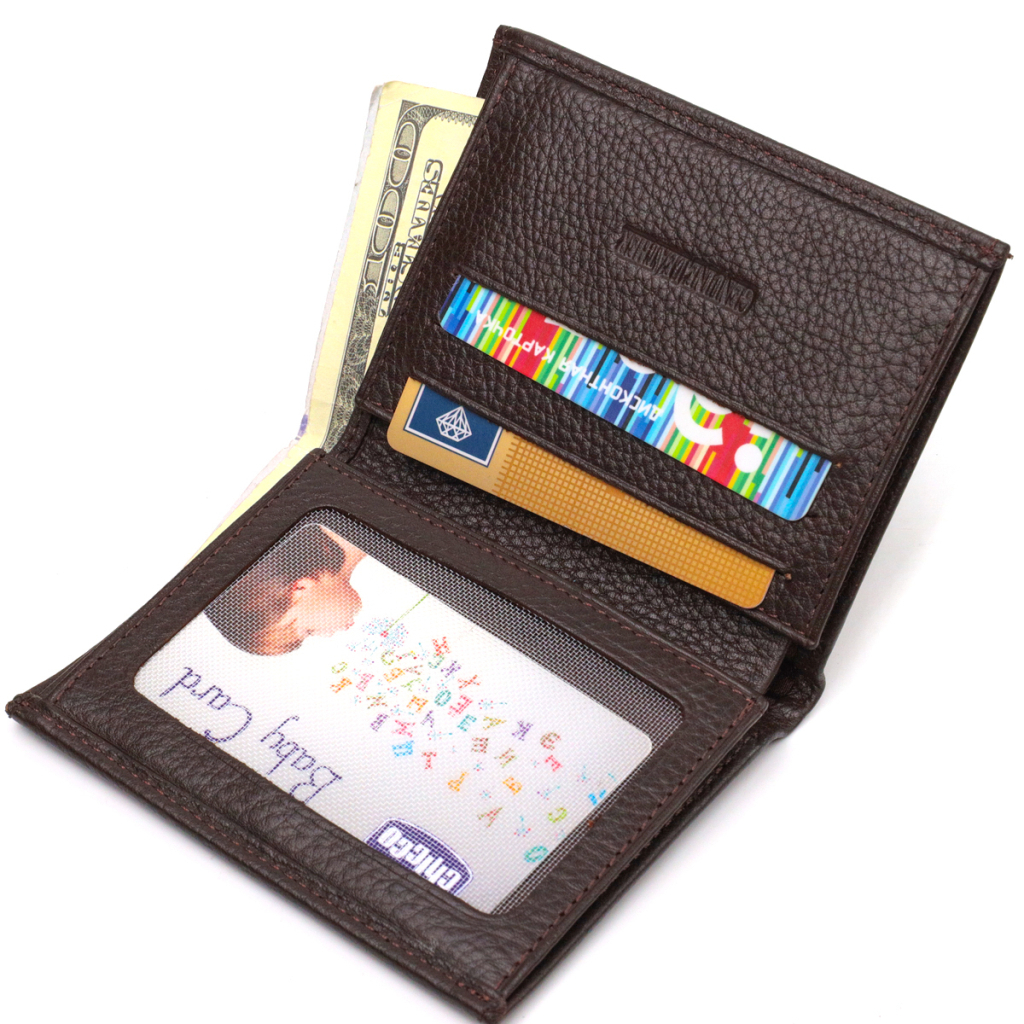 Гаманець Canpellini З натуральної шкіри Коричневий (21873) - зображення 6