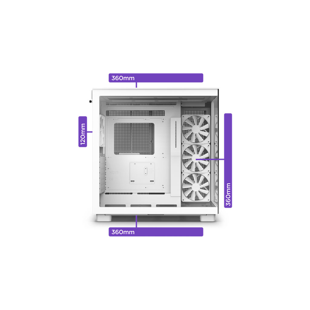 Корпус NZXT H9 Elite Edition White (CM-H91EW-01) - зображення 9