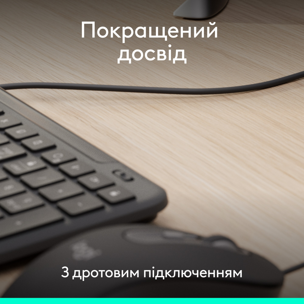 Клавіатура Logitech Signature Slim K620 for Business USB-C UA Graphite (920-013333) - зображення 2