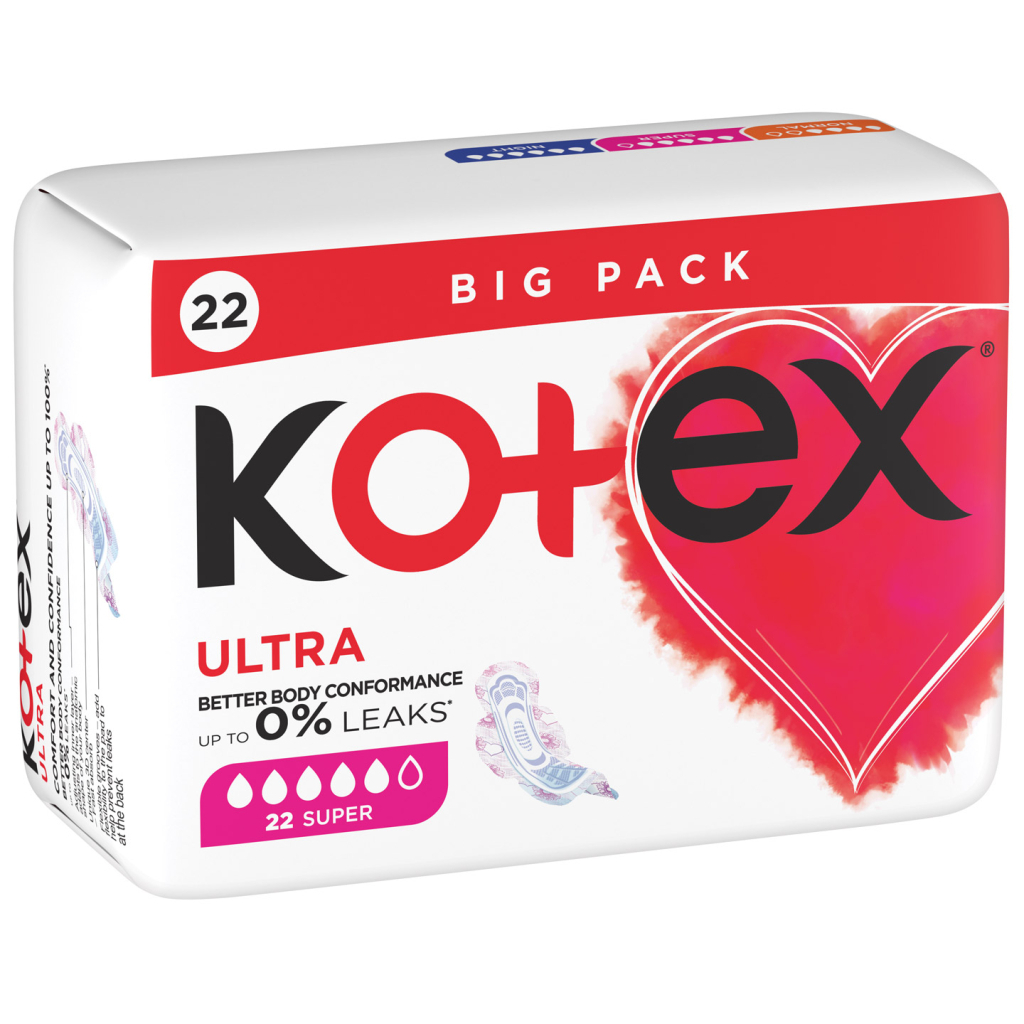 Гігієнічні прокладки Kotex Ultra Super 22 шт. (5029053569123) - зображення 3