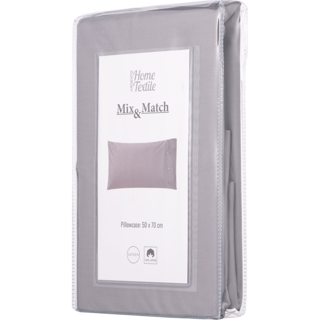 Наволочка Ardesto Mix&Match 50х70см сатин, мусон (ART5070PCD) - зображення 4