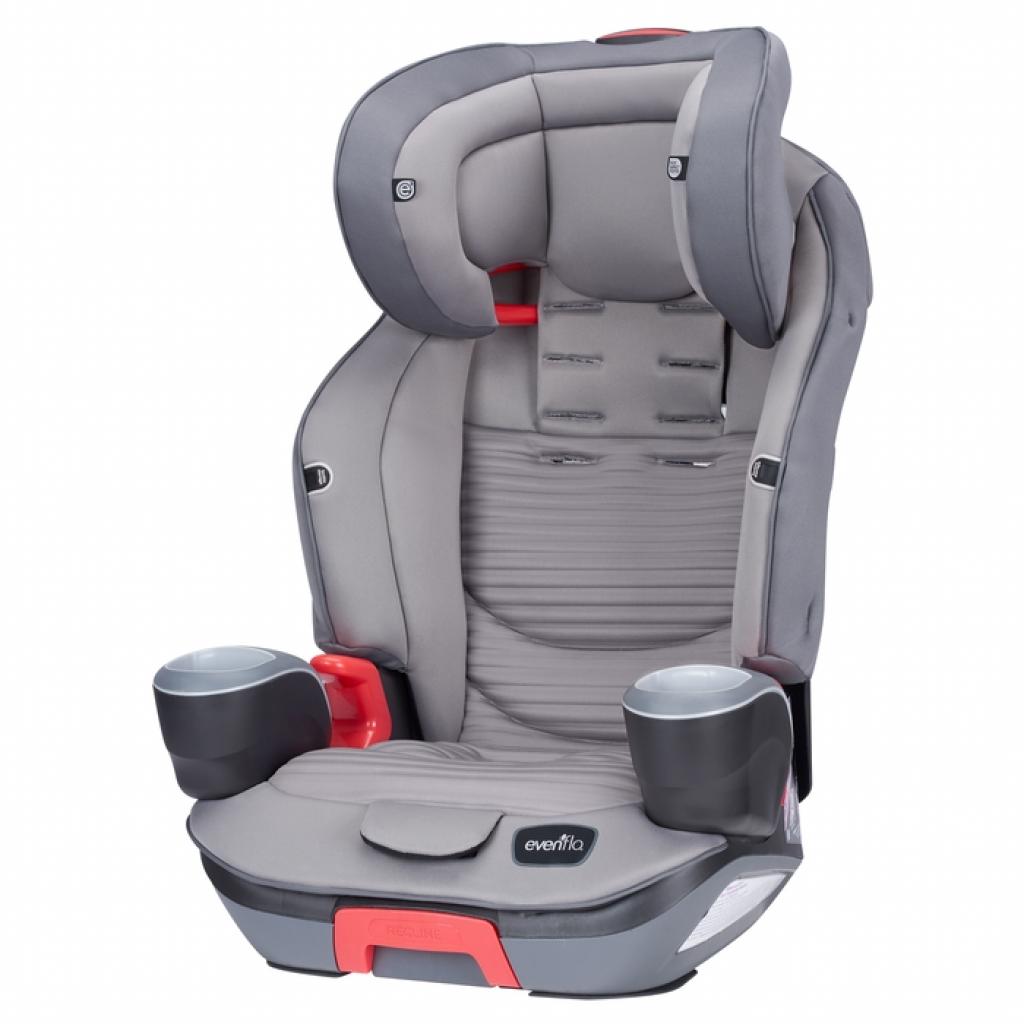 Автокрісло Evenflo Evolve Platinum Charcoal Stripe (032884194322) - зображення 4