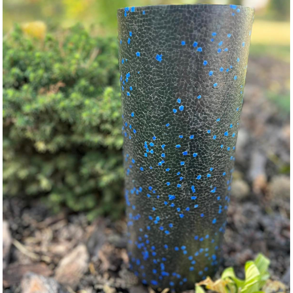 Масажний ролик PowerPlay PP-4347 EPP Foam Roller 33x14см Чорно/Синій (PP_4347_Blue_(33*14)) - зображення 7