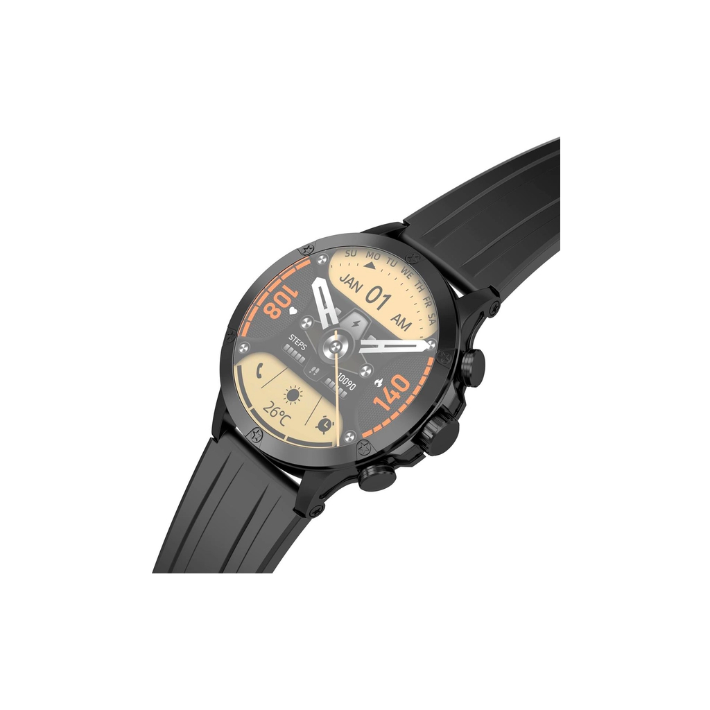 Смарт-годинник iMiki XPLORER Pro Black Silicone strap (ESW-XPLORER Pro-B) - зображення 7