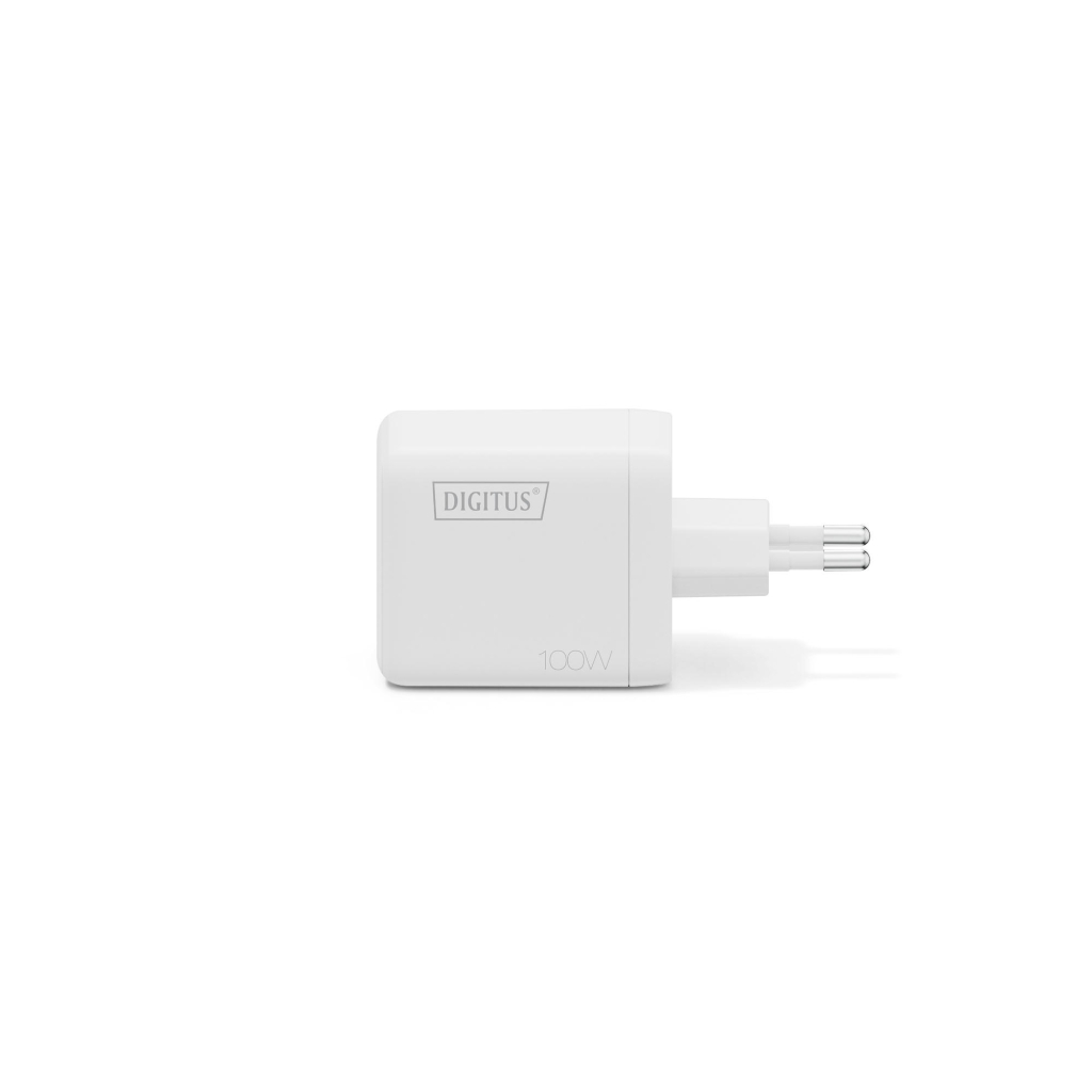 Зарядний пристрій Digitus 2xUSB-C + 1xUSB-A GaN 100W (DA-10304) - изображение 4