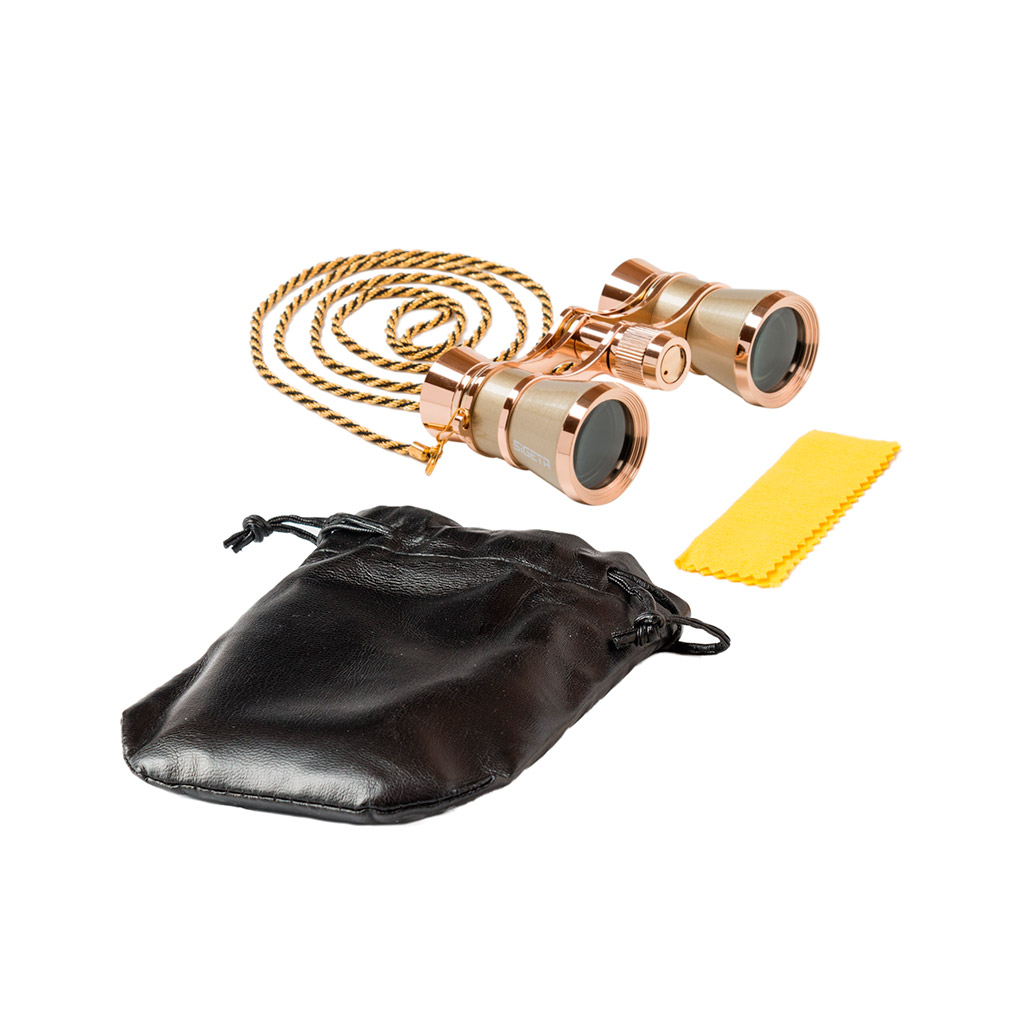 Бінокль Sigeta Teatrum C 3x25 (з ланцюжком) White (65874) - зображення 4