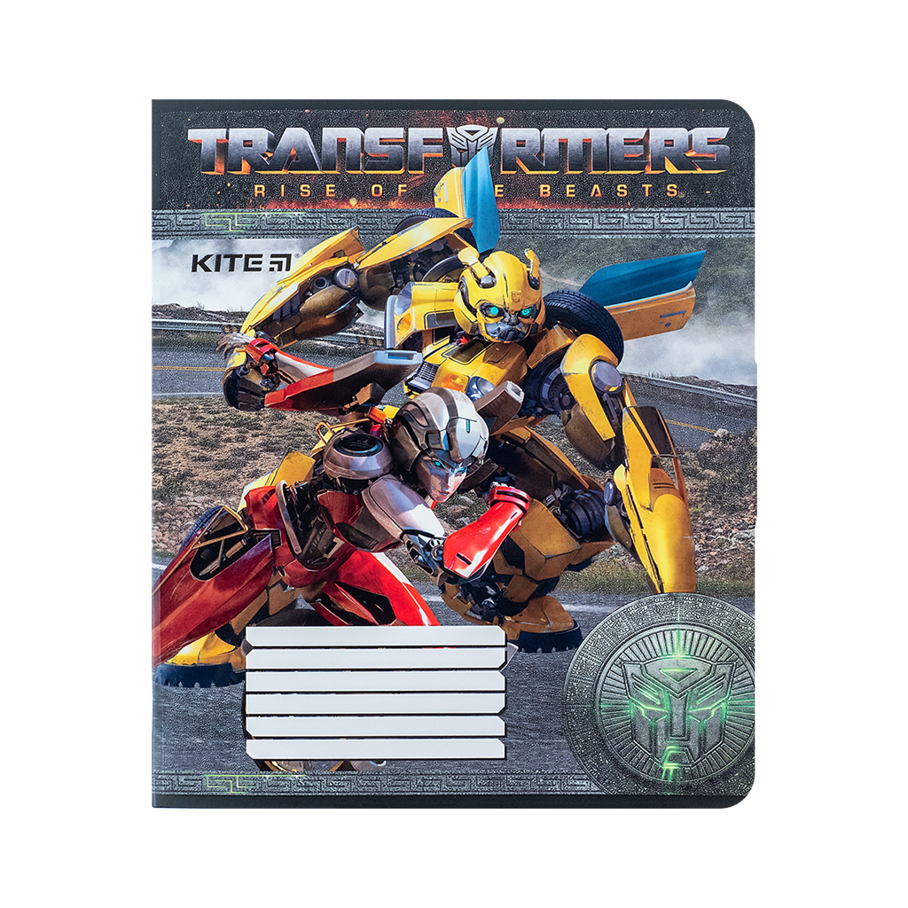 Зошит Kite Transformers 12 аркушів, клітинка (TF24-232) - зображення 8