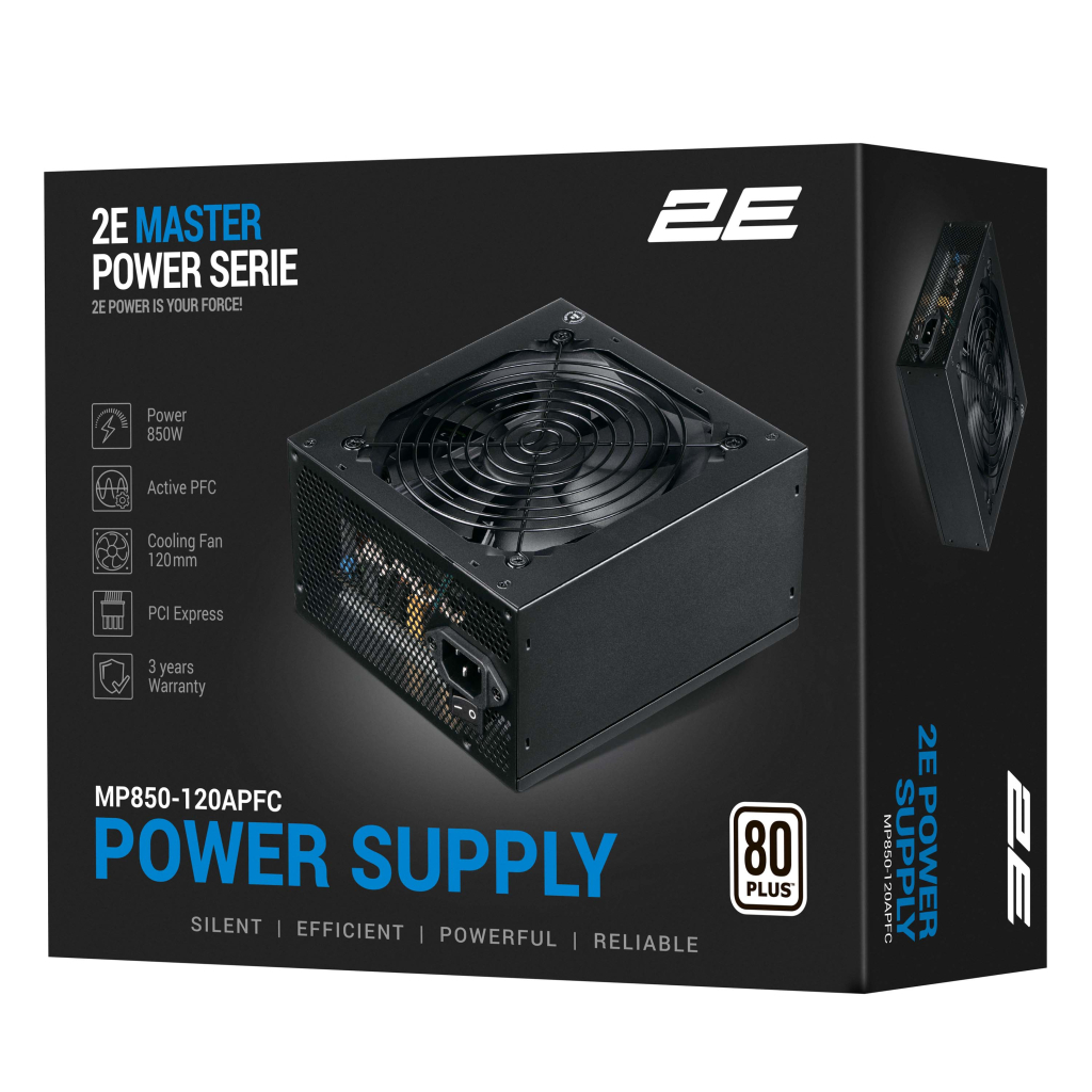 Блок живлення 2E 850W Master Power (2E-MP850-120APFC) - зображення 10