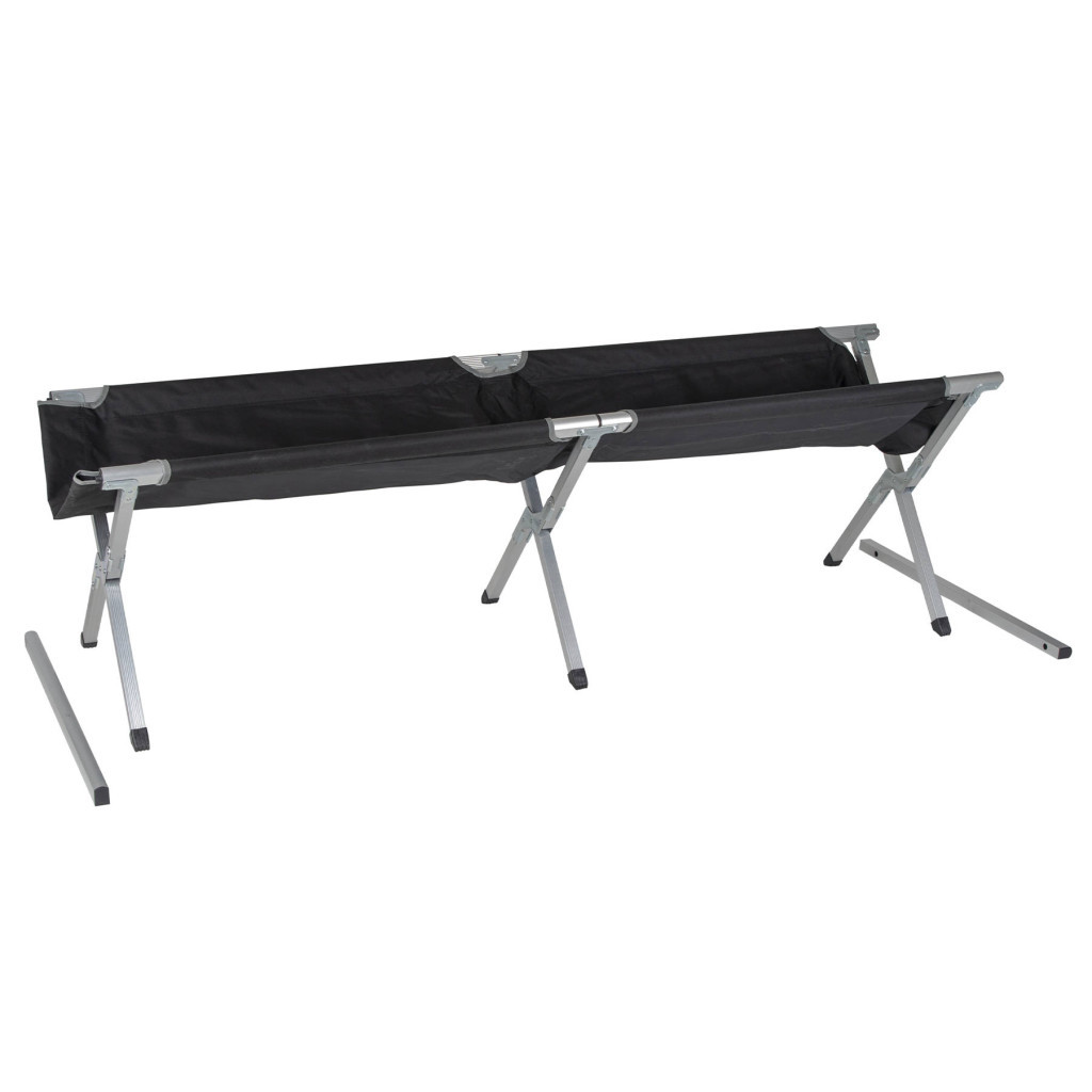 Розкладачка Bo-Camp Single XL Чорна (1304488) - зображення 6