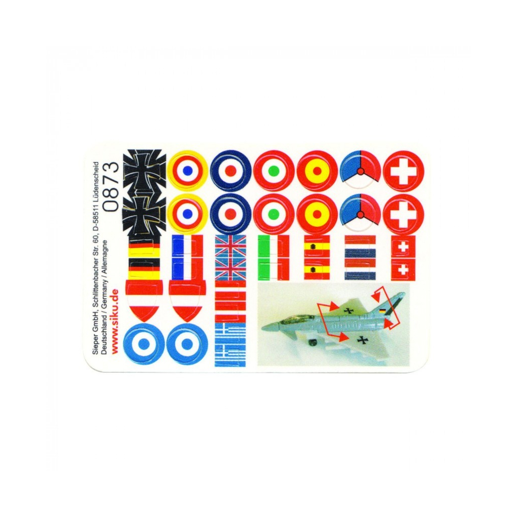 Спецтехніка Siku Літак-винищувач, 1:87 (6325243) - зображення 2