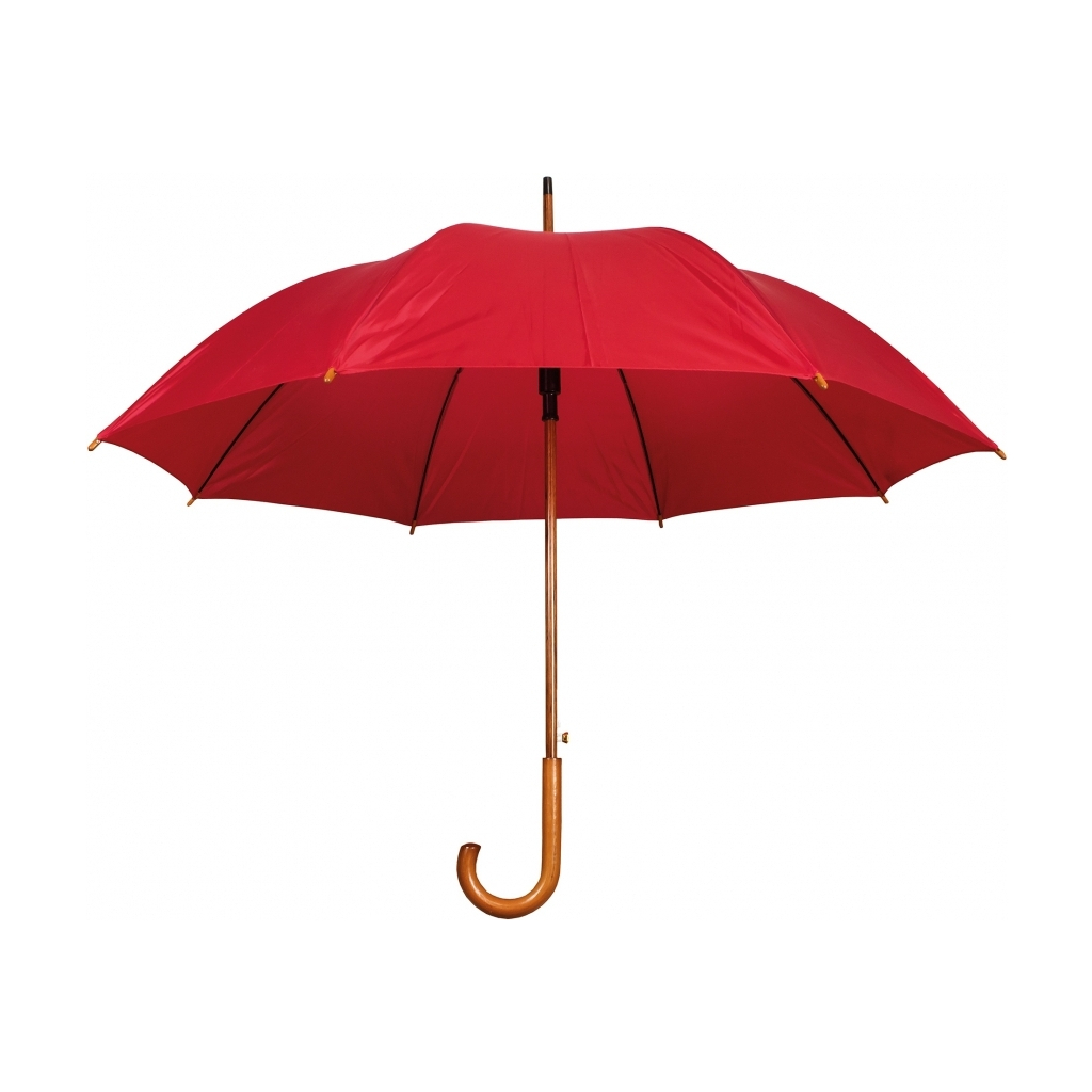 Парасоля Economix Promo TWIST тростина автомат, червона (E98400-03) - зображення 2