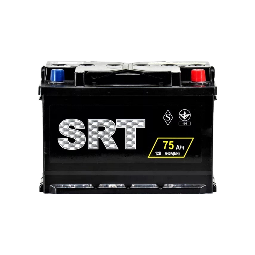 Акумулятор автомобільний SRT 6СТ-75АЗ (1) (+/-) (L3) 640А 12V (E) - зображення 1