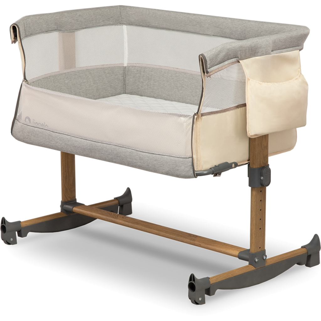 Ліжечко Lionelo приставне Leonie Beige Sand (LO-LEONIE BEIGE SAND) - зображення 7