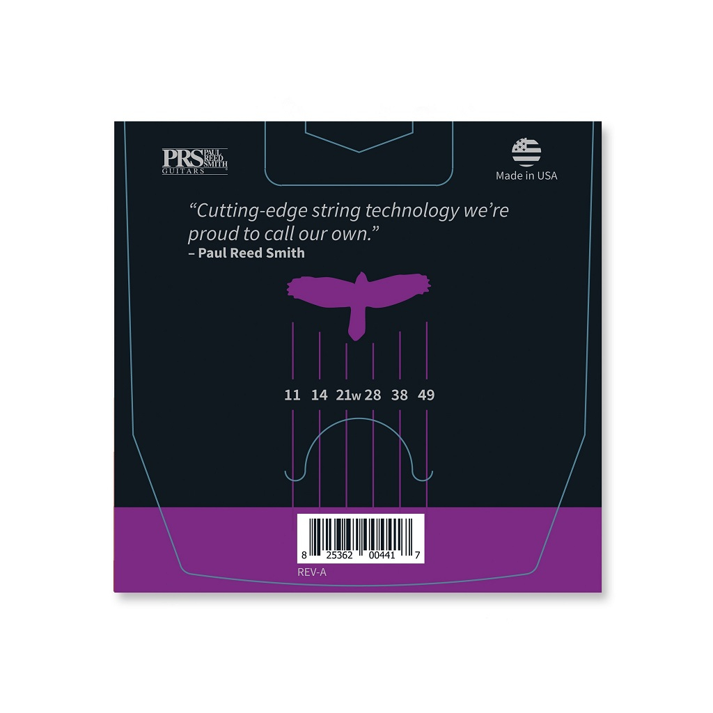 Струни для гітари PRS Signature Medium Guitar Strings 11-49 (100148005001004) - зображення 2