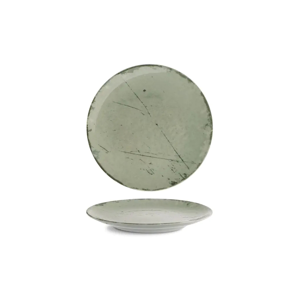 Тарілка G.Benedikt Isabelle кругла 21 см Stone Green (ISC2121-K0010) - зображення 1