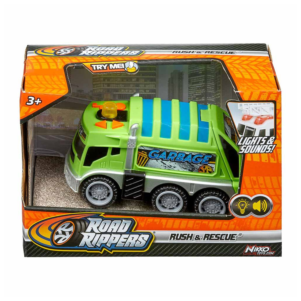 Машина Road Rippers Rush and rescue Сміттєвоз (20133) - зображення 4