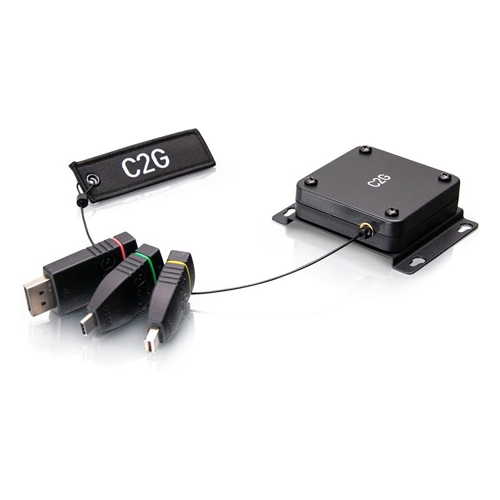 Перехідник C2G Retractable Ring HDMI to mini DP DP USB-C (CG84269) - изображение 5
