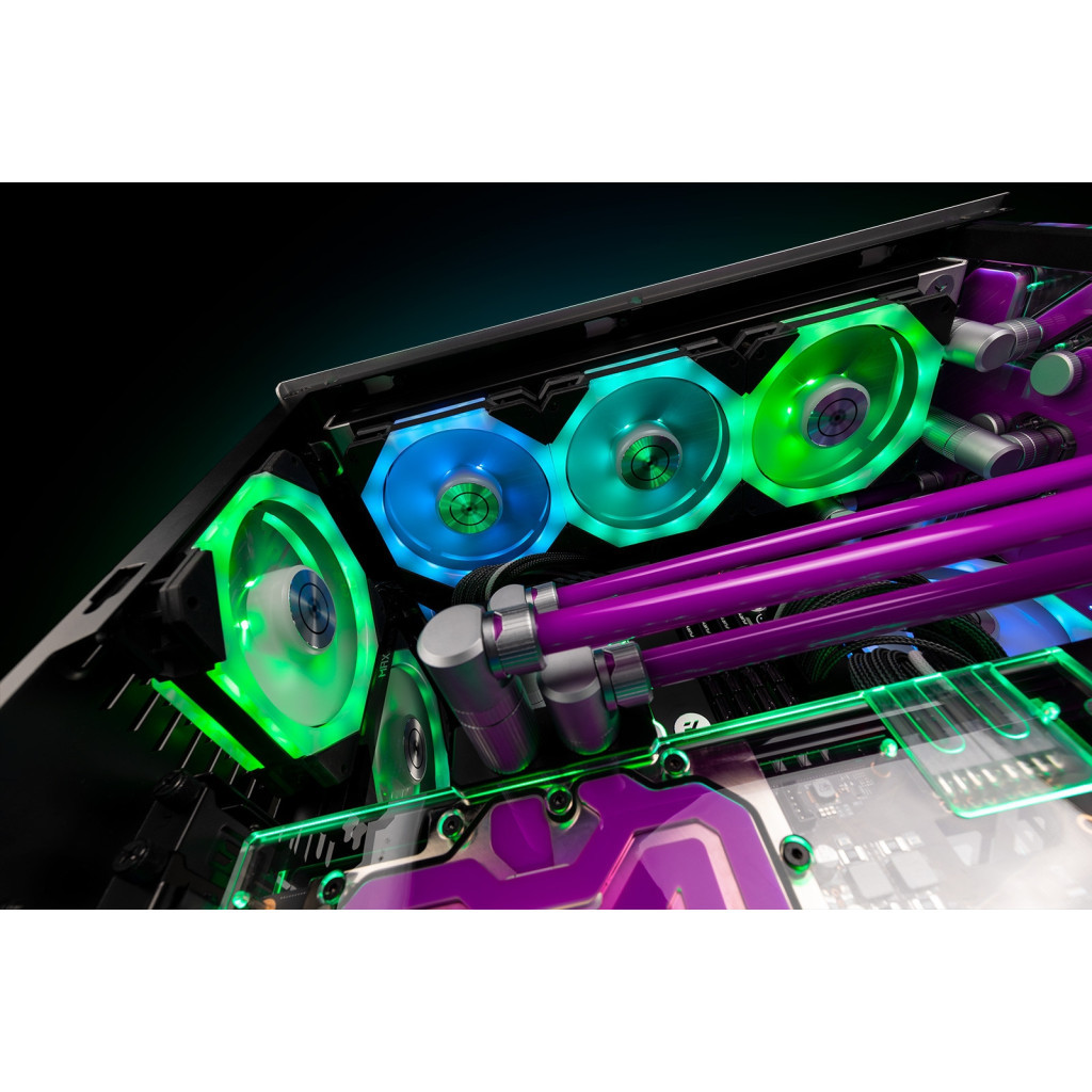 Кулер до корпусу Ekwb Вентилятор EKWB EK-Quantum Impulse 120 D-RGB - Black (400-1800 rpm) (3831109854198) - изображение 11