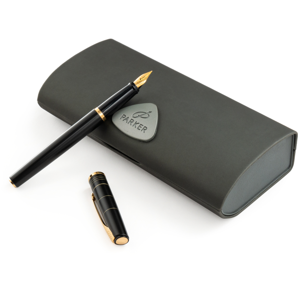 Ручка пір'яна Parker P РП Latitude F45Ч чорна (F45Ч) - зображення 4