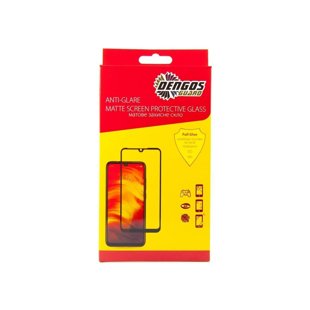Скло захисне Dengos Full Glue Matte Samsung Galaxy M31 (TGFG-MATT-17) (TGFG-MATT-17) - зображення 1