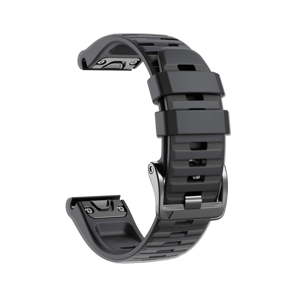 Ремінець до смарт-годинника Armorstandart Silicone 22mm для Garmin Fenix 5/6 Black (ARM60796) - зображення 3