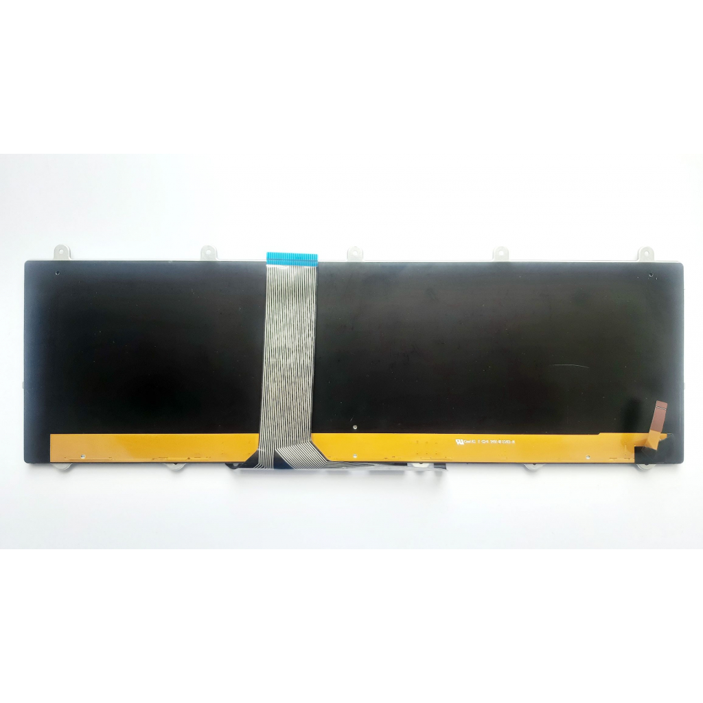 Клавіатура ноутбука MSI GT60/GT70/GT780/GT783/GX780 черна з черной з подсв UA (A46179) - зображення 2