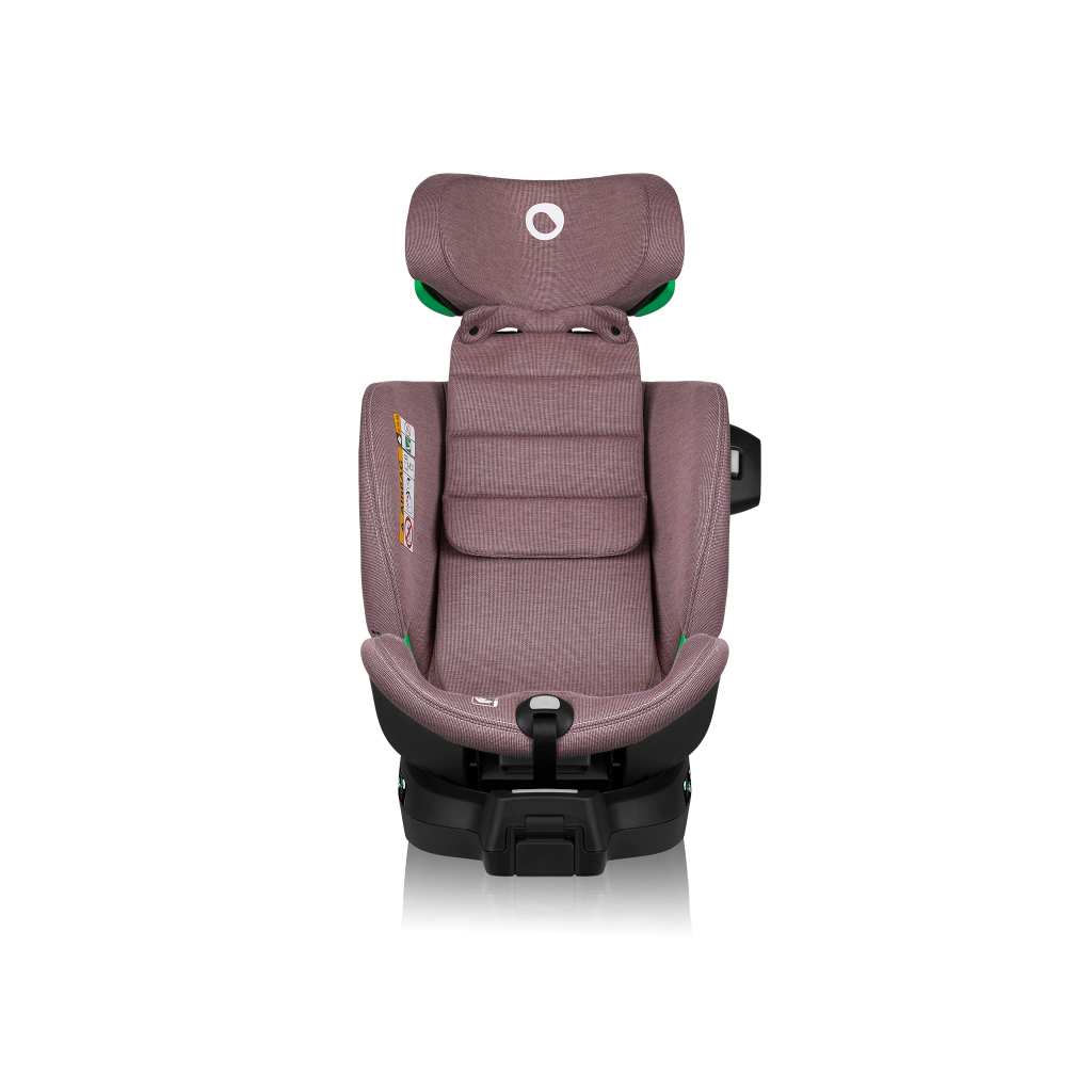 Автокрісло Lionelo Harmony I-Size Pink Mauve Bamboo (LO-HARMONY I-SIZE PINK MAUVE BAMBOO) - зображення 4