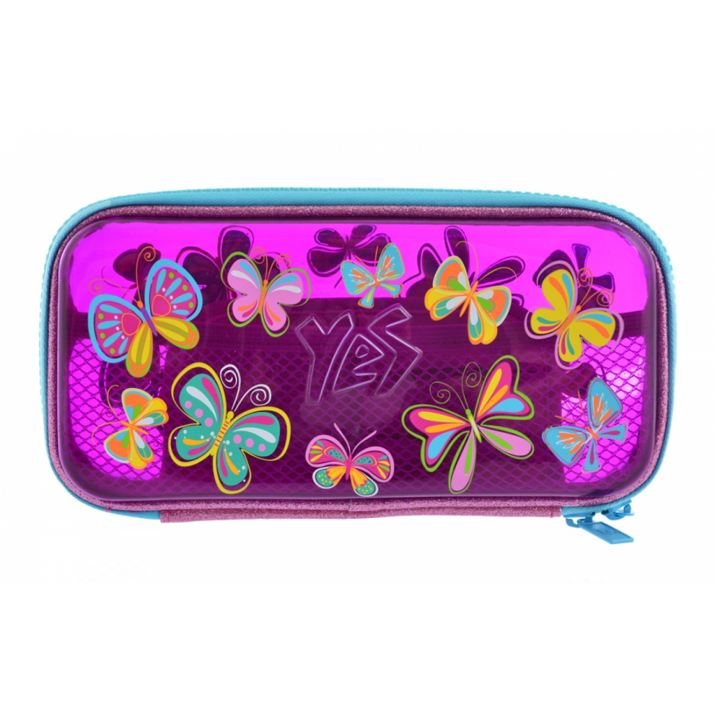 Пенал Yes 3D HP-07 Butterflies (532320) - зображення 2