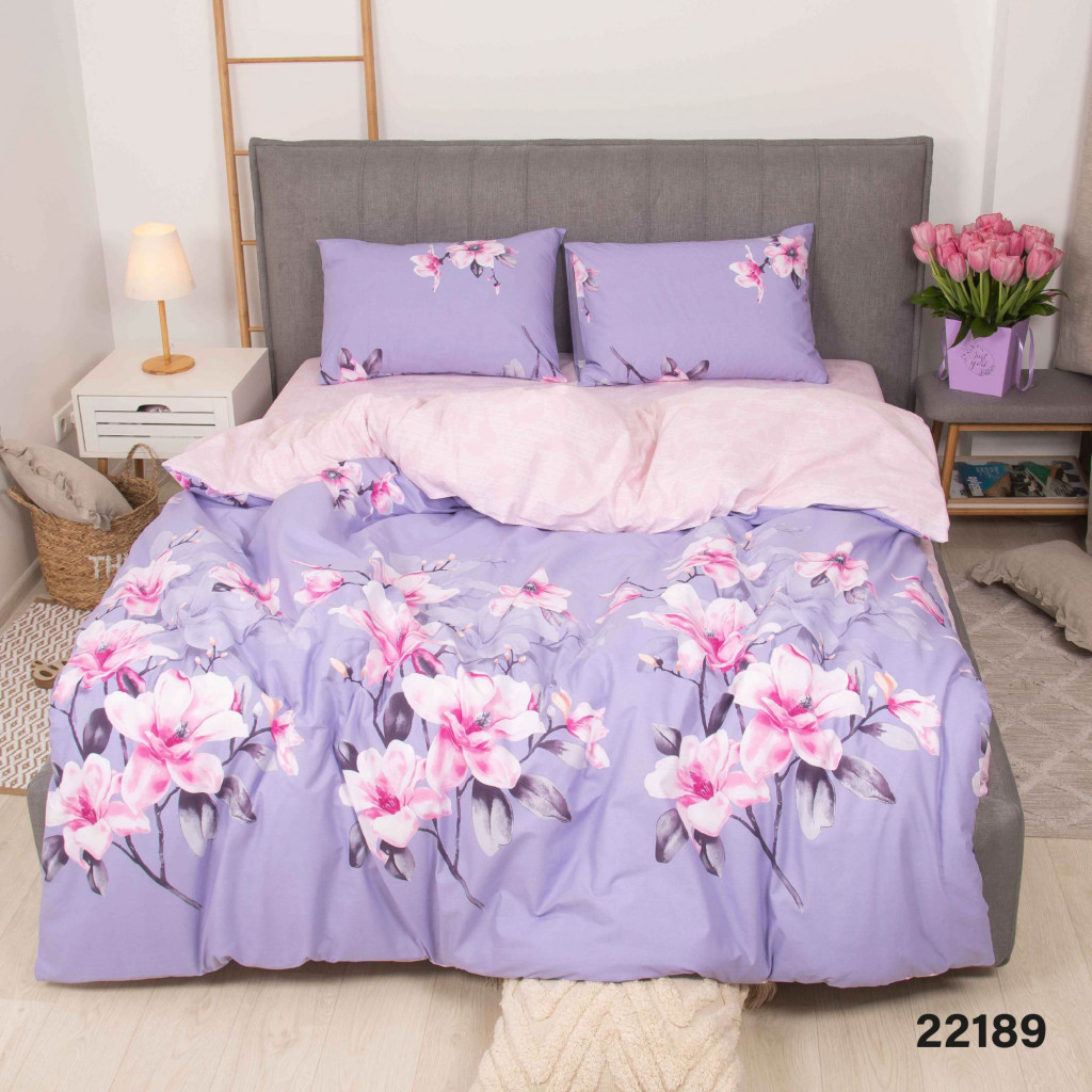 Постільна білизна Isleep 22189 ранфорс євро (22189_ev_isleep) - зображення 1
