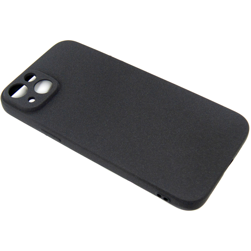 Чохол до мобільного телефона Dengos Carbon iPhone 14 Plus black (DG-TPU-CRBN-158) - зображення 4