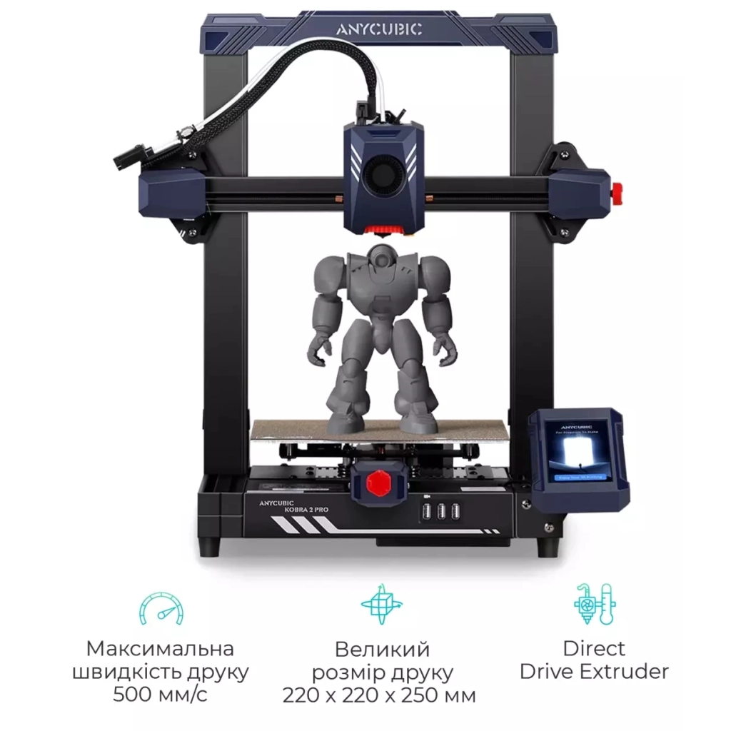 3D-принтер Anycubic Kobra 2 Pro (K2RC0BK-Y-O) - зображення 2