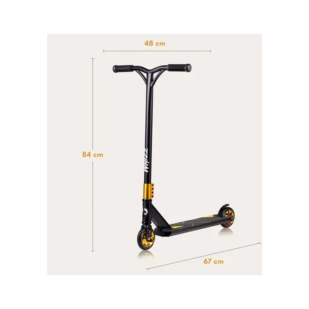 Самокат Lionelo Whizz Black Carbon Yellow (LO-WHIZZ BLACK CARBON YELLOW) - зображення 10