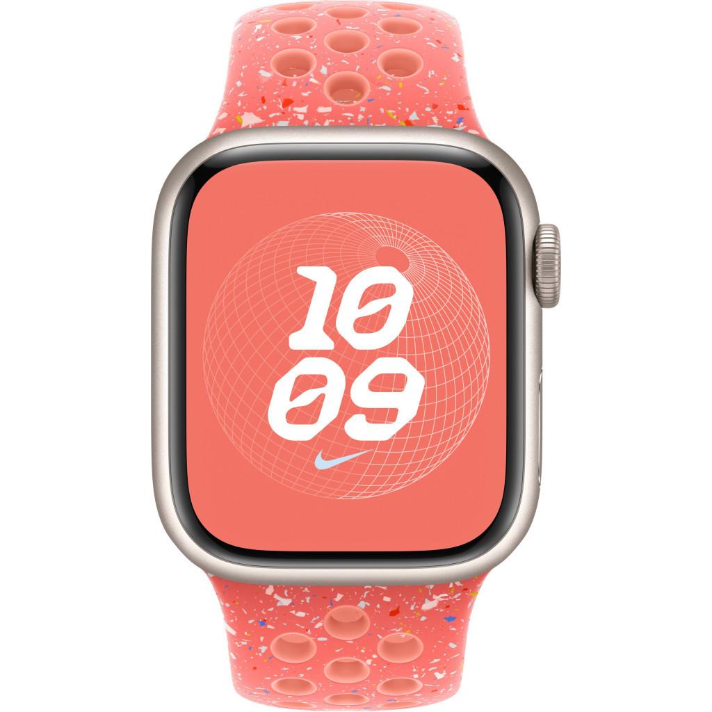 Ремінець до смарт-годинника Apple 41mm Magic Ember Nike Sport Band - S/M (MUUX3ZM/A) - зображення 3