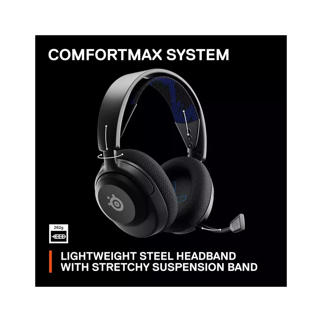 Навушники SteelSeries Arctis Nova 4P Wireless Black (SS61641) - зображення 10