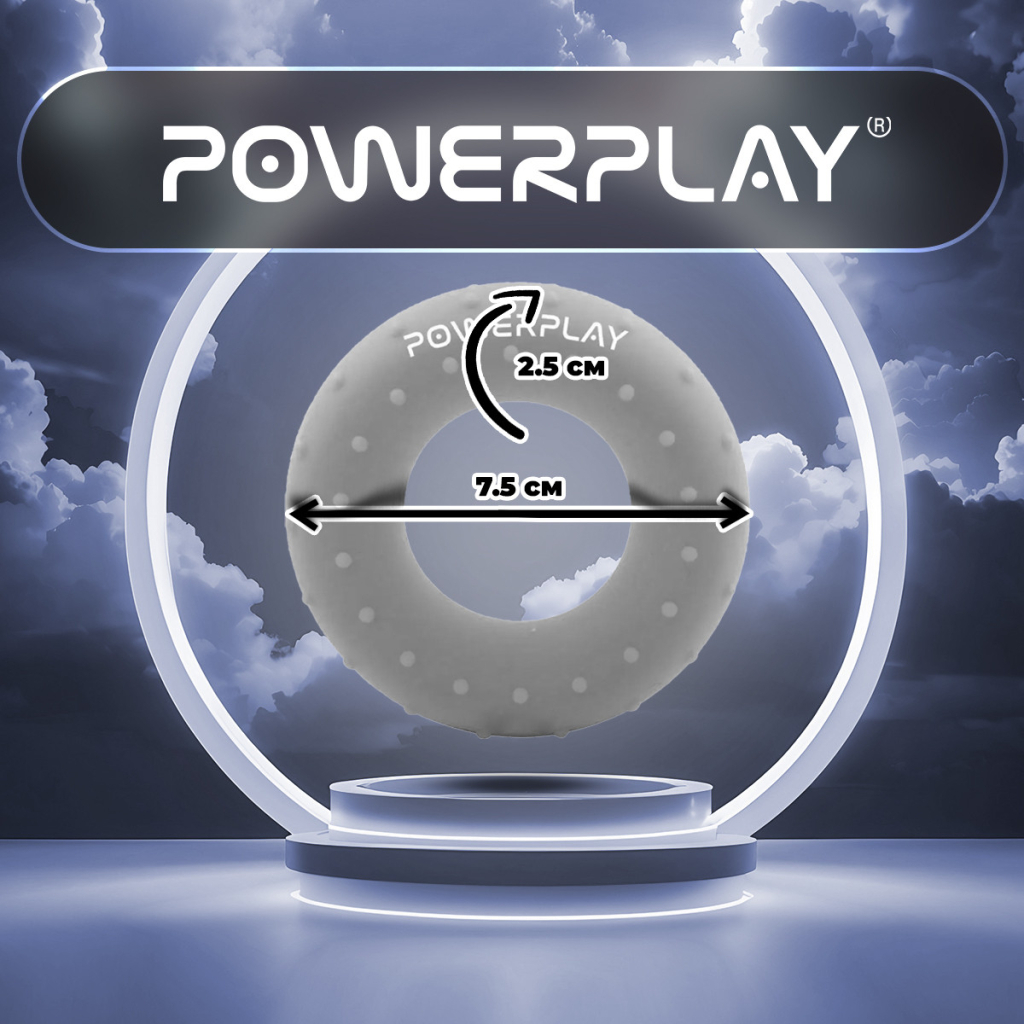 Еспандер PowerPlay PP-4338 Hand Grip Large 25 кг Сірий (PP_4338_Grey_25kg) - зображення 6