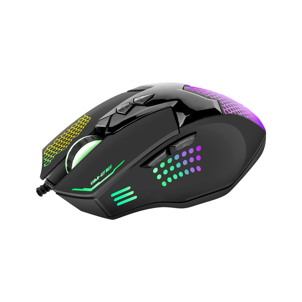 Мишка Xtrike ME GM-216 RGB USB Black (GM-216) - зображення 2