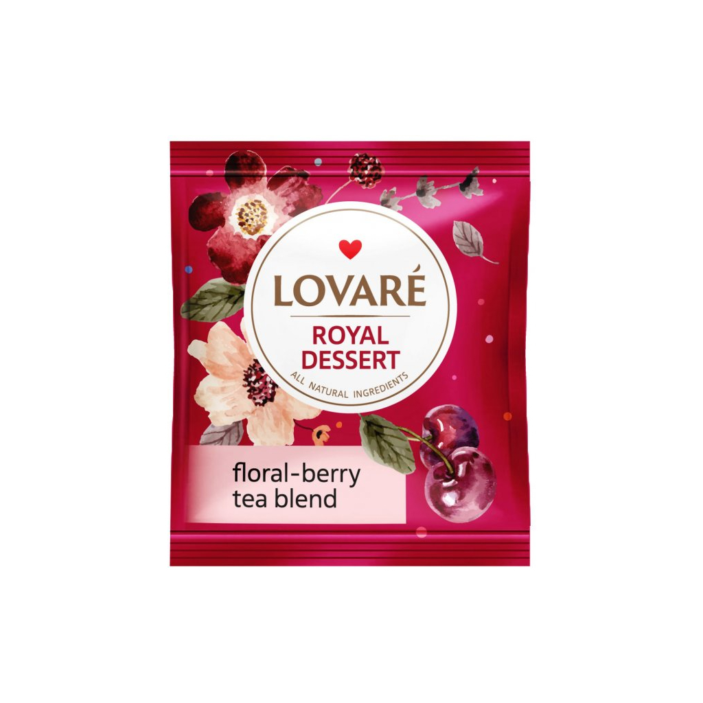 Чай Lovare "Royal dessert" 50х1.5 г (lv.16249) - изображение 3