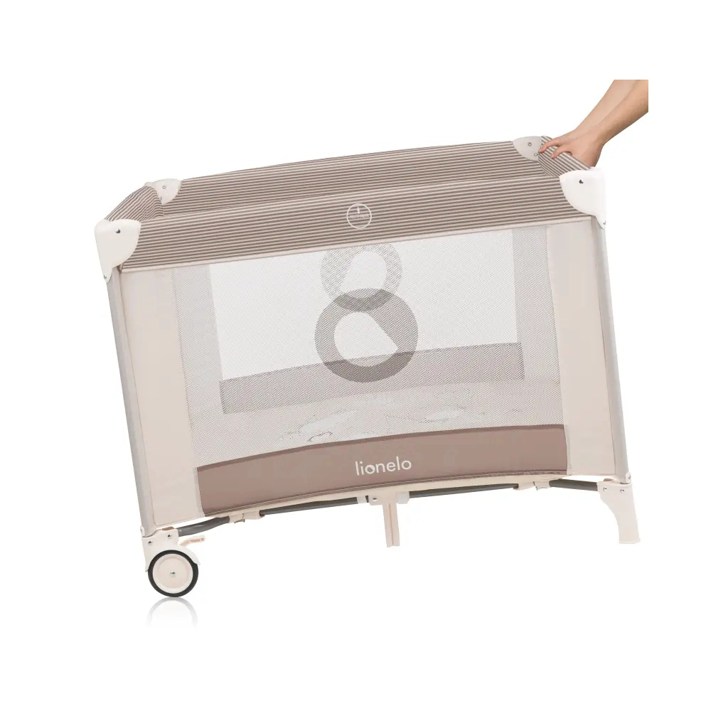 Дитячий манеж Lionelo Bonnie Beige Sand (LO-BONNIE BEIGE SAND) - зображення 6