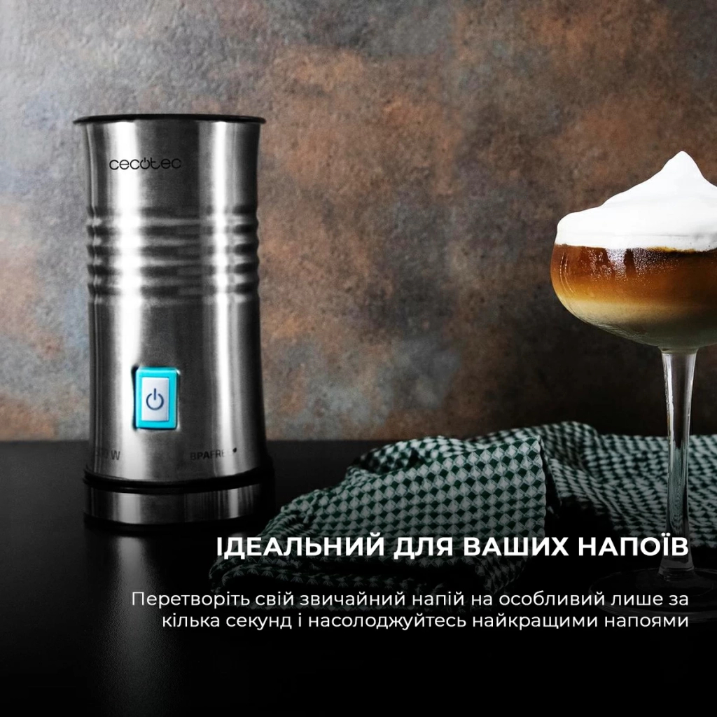 Капучинатор Cecotec Спінювач молока Power Latte Spume 4000 (CCTC-01519) - зображення 3
