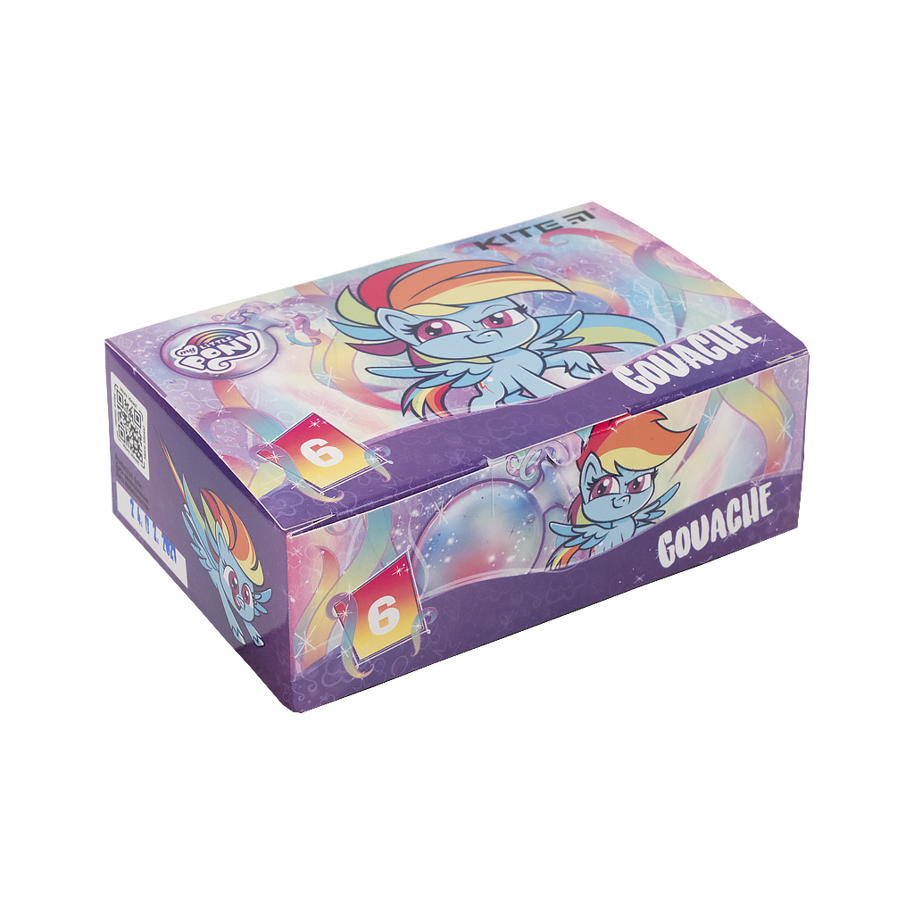 Гуашеві фарби Kite My Little Pony 6 кол., 20мл (LP21-062) - зображення 1