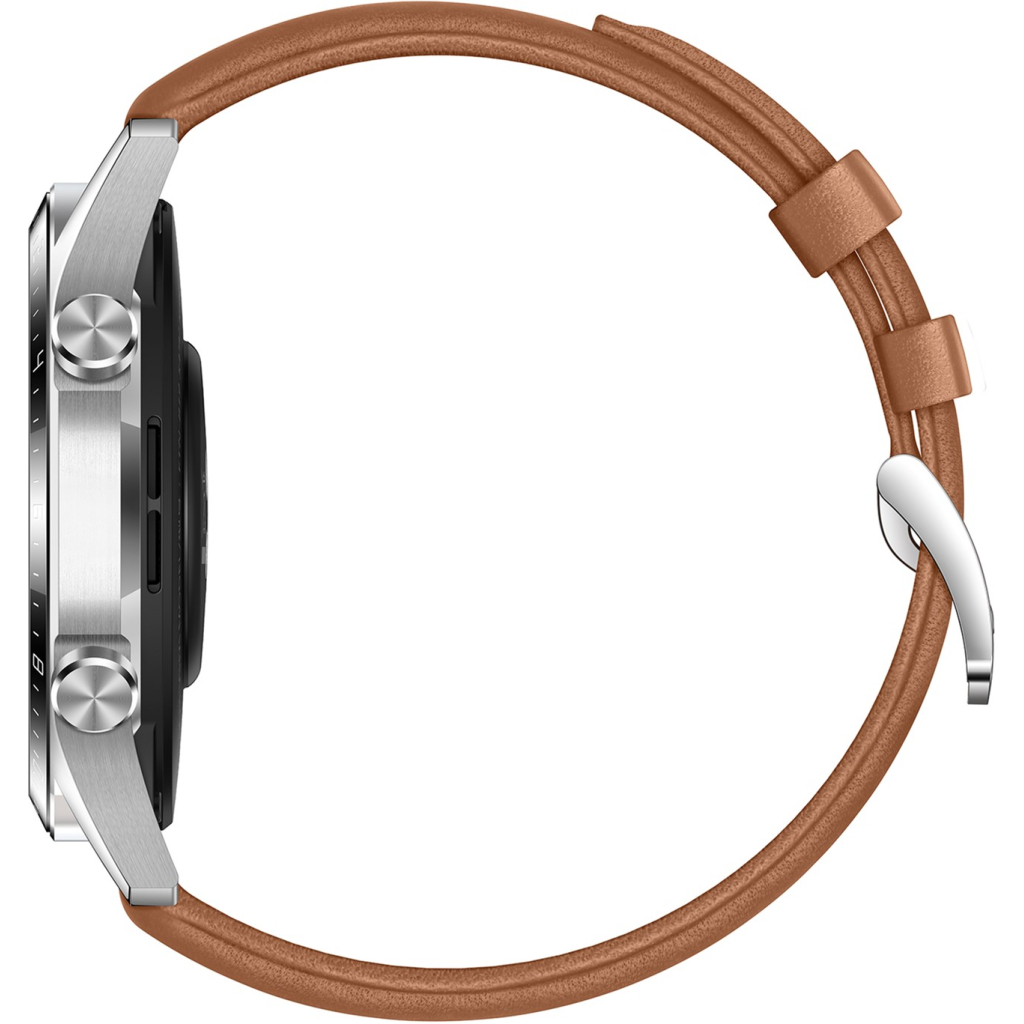 Смарт-годинник Huawei Watch GT 2 46mm Classic Silver BROWN шкіра (Latona-B19V) (55024470) - зображення 6
