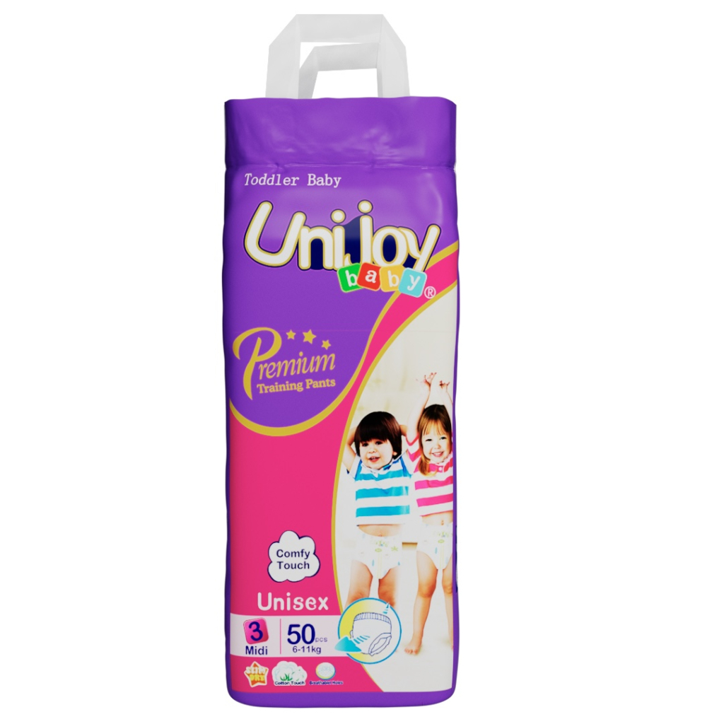 Підгузки Unijoy baby Premium М 3 (5-10 кг) 50 шт (6973920542438) - зображення 1