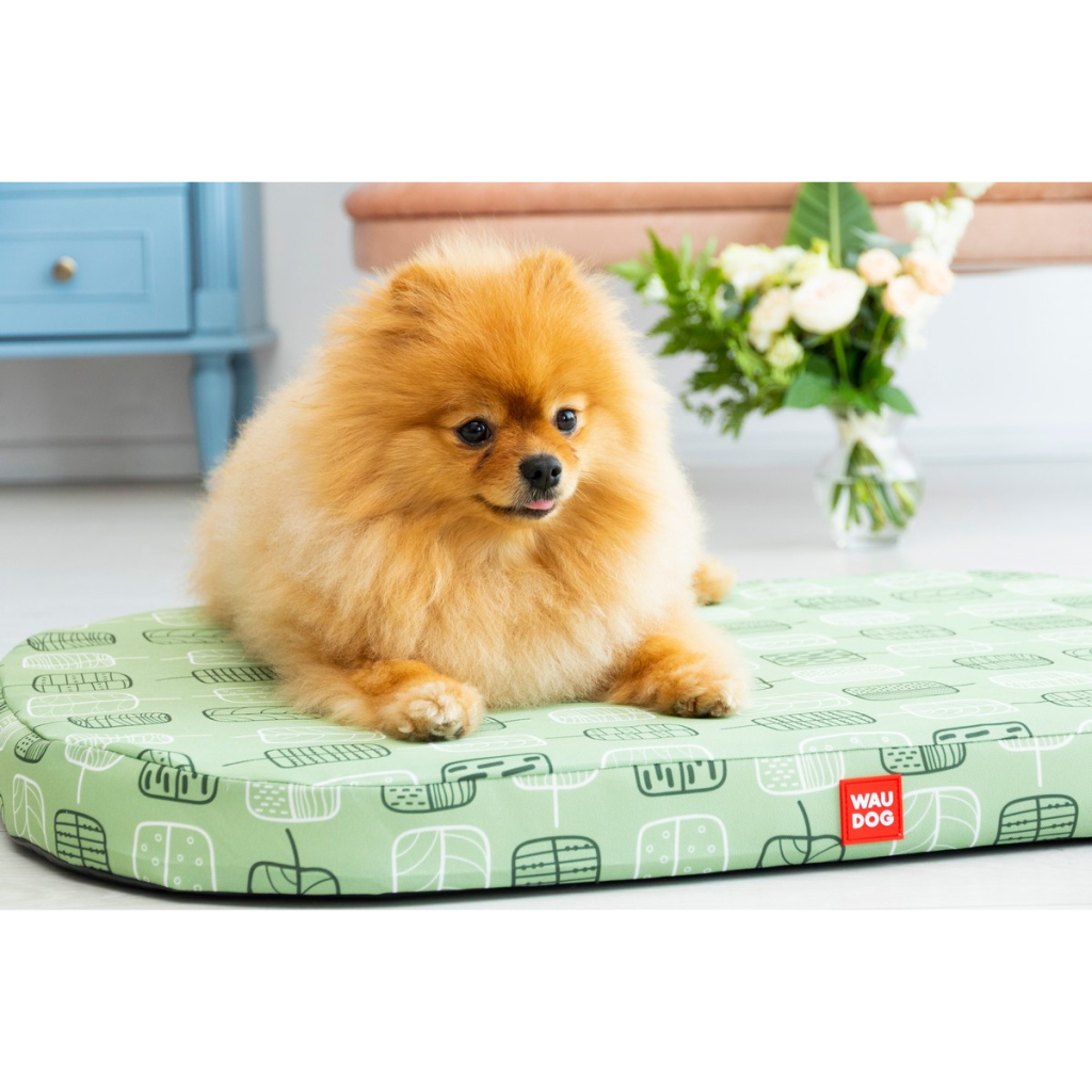 Чохол на матраци для тварин WAUDOG Relax Зелене листя М 80х55 см (1309-0108) - зображення 5